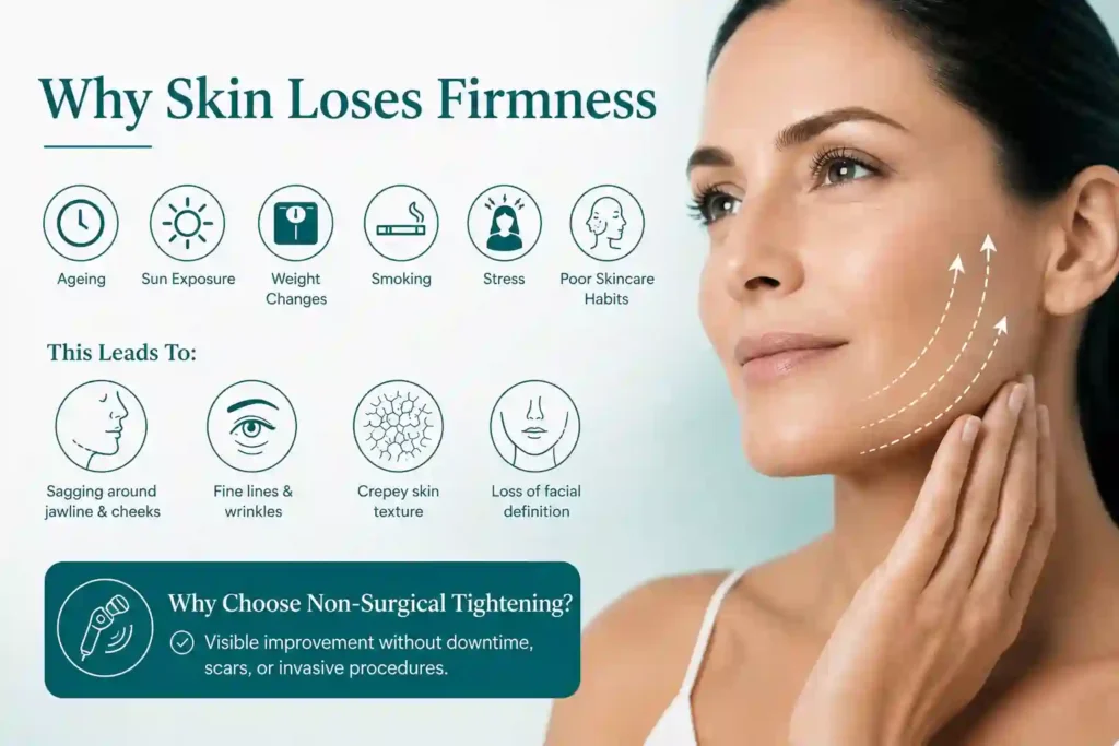 What Makes Skin Lose Firmness and Why Do People Seek Non-Surgical Tightening Sutton?
