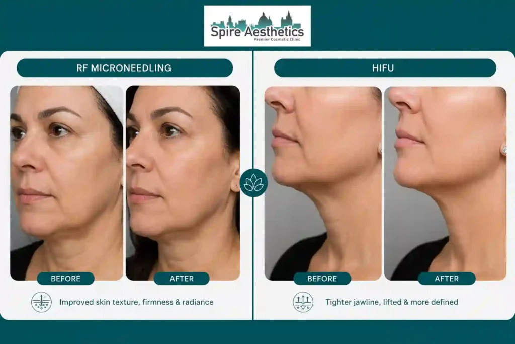 Can RF Microneedling and HIFU Be Combined Sutton?